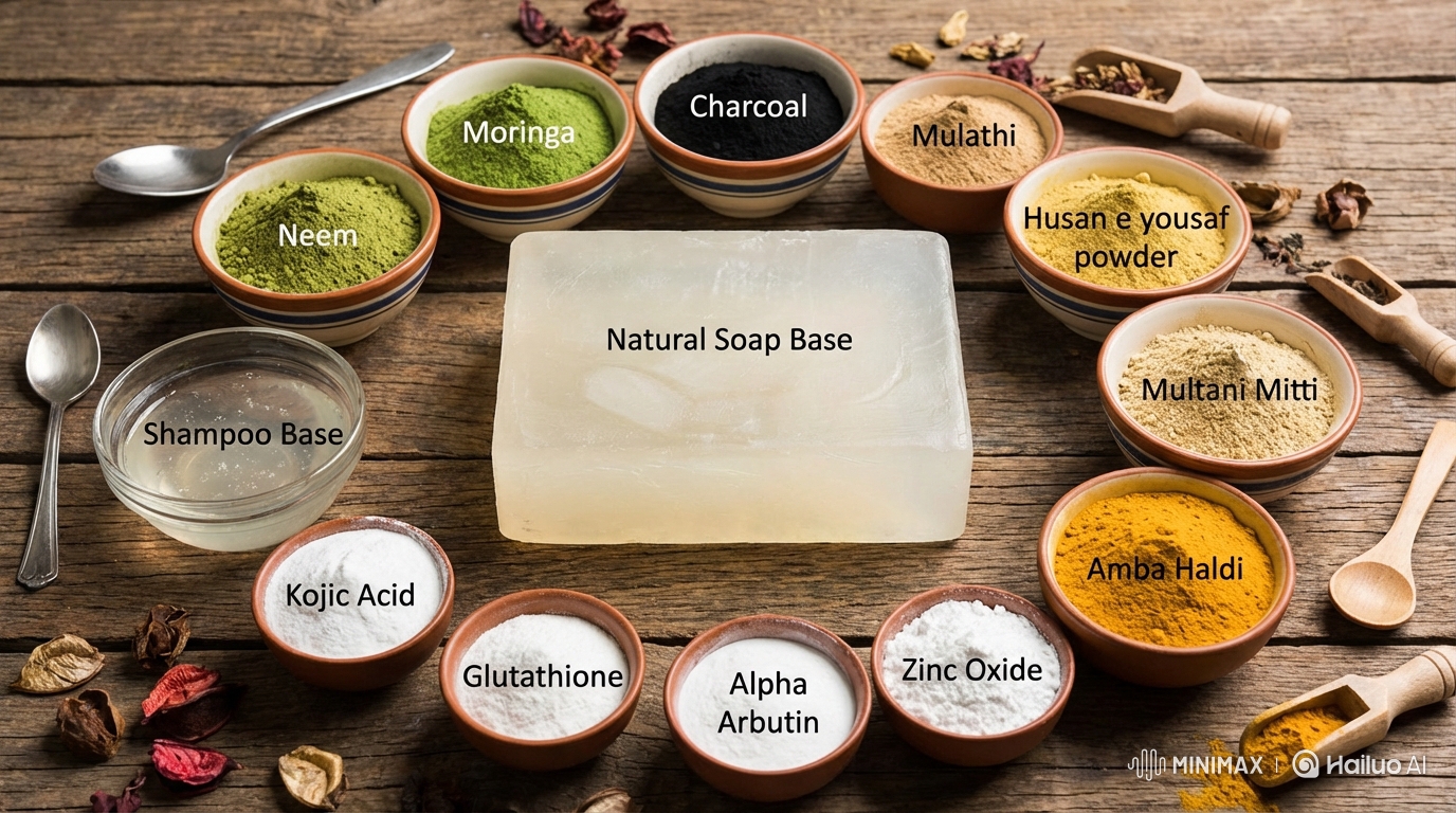Fine Active Powders - Haneen Herbals